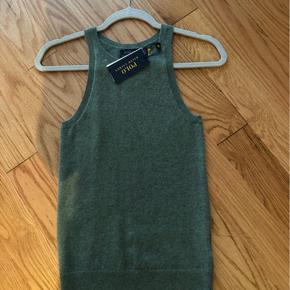 New with tag, polo Ralph Lauren top, cashmere